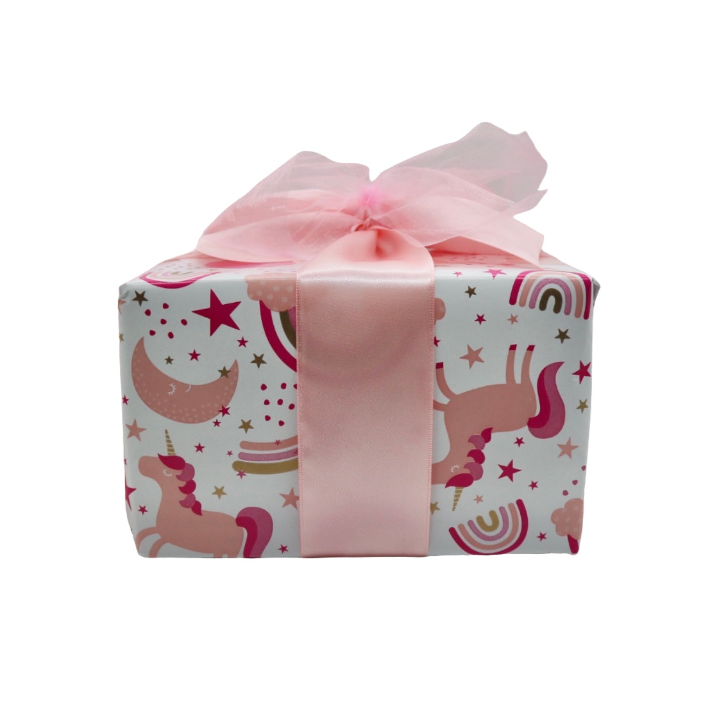 Unicorn Gift Wrap & Box Pink Llama Gifts