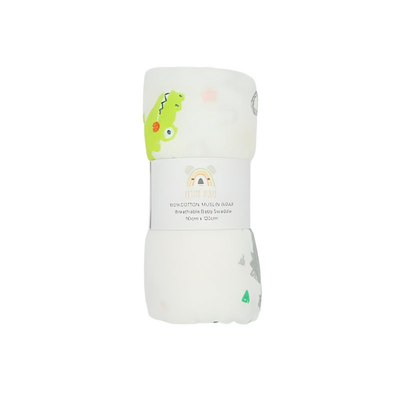 Baby Muslin Wrap - Dino Rock