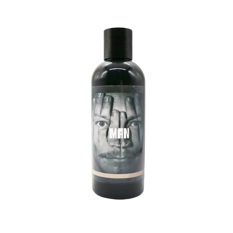Man Shower Gel 200ml - Bergamot, Cedarwood & Leather