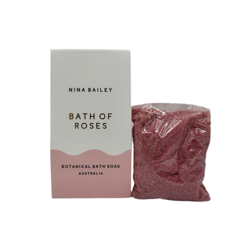 Botanical Magnesium Bath Soak 200g - Bath of Roses