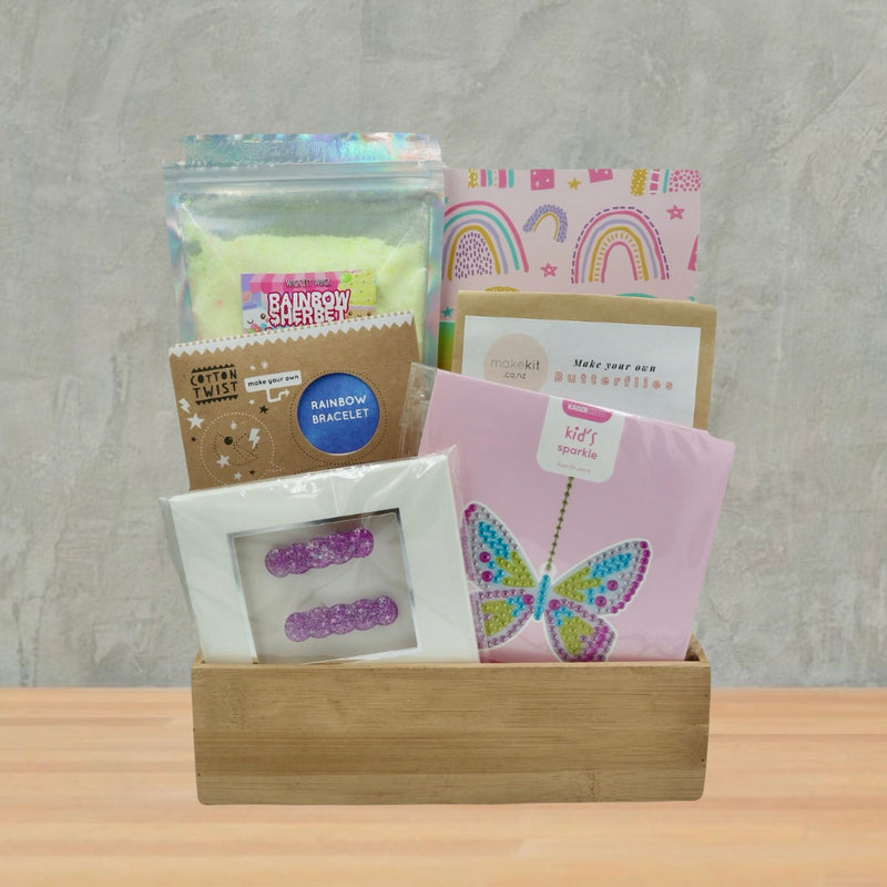 Rainbow Butterfly Gift Box