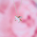 Necklace - Flying Unicorn