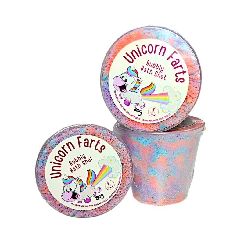 Bubbly Bath Shot 50g - Unicorn Farts