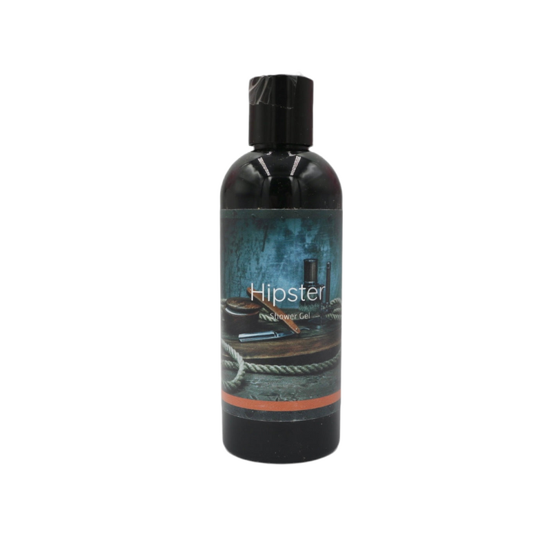 Hipster Shower Gel 200ml - Vetiver, Cedarwood, Bergamot & Musk