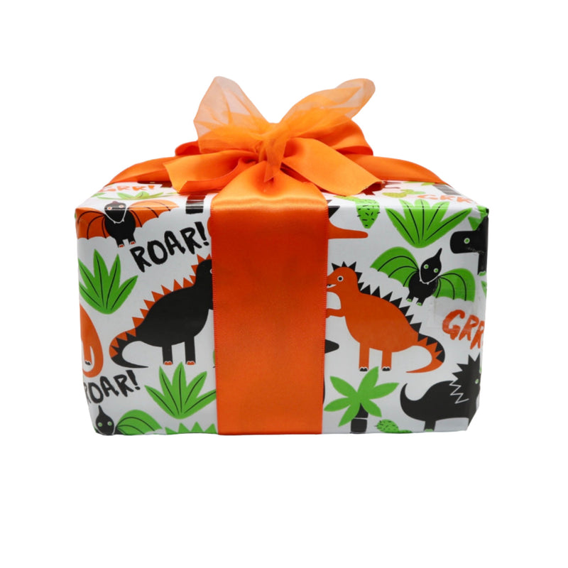 Dinosaur Gift Wrap & Box