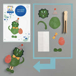 Make Your Own Dinosaur Peg Toy