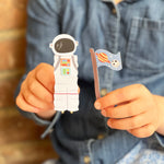 Make Your Own Astronaut Peg Toy