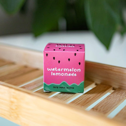 Bath Bomb Cube 160g - Watermelon Lemonade