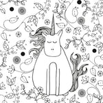 Colouring Book 52 page - Unicorn