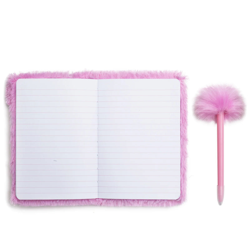 Fluffy Notebook A5 - Mermaid Seahorse