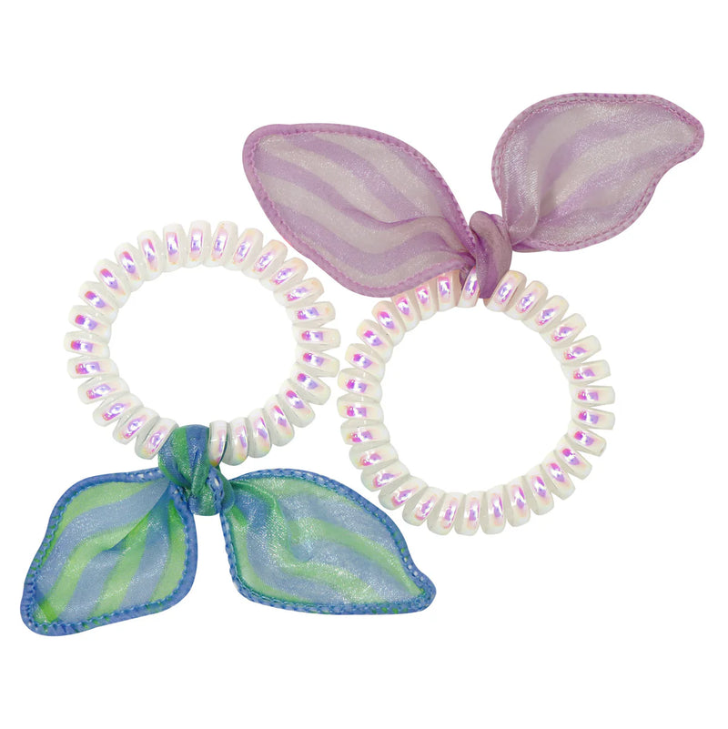 Ribbon Coil Hair Elastics