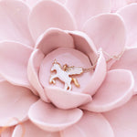 Necklace - Flying Unicorn