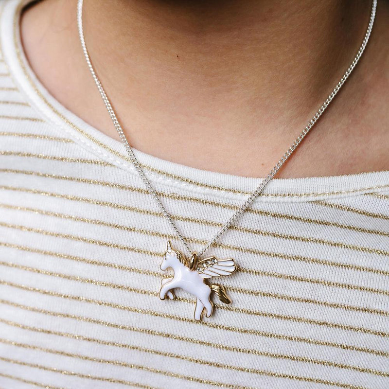 Necklace - Flying Unicorn
