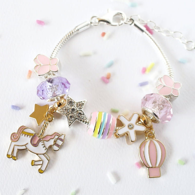 Charm Bracelet - Unicorn Carousel