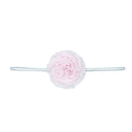 High Tea Soft Flower Headband - Pink or White