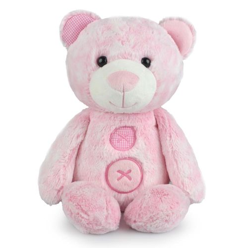 Patches Bear 28cm - Pink