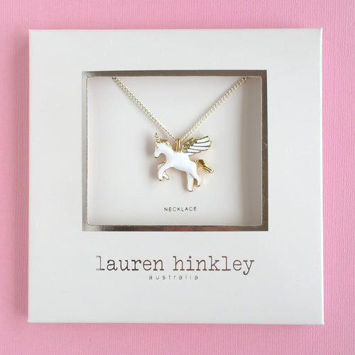 Necklace - Flying Unicorn