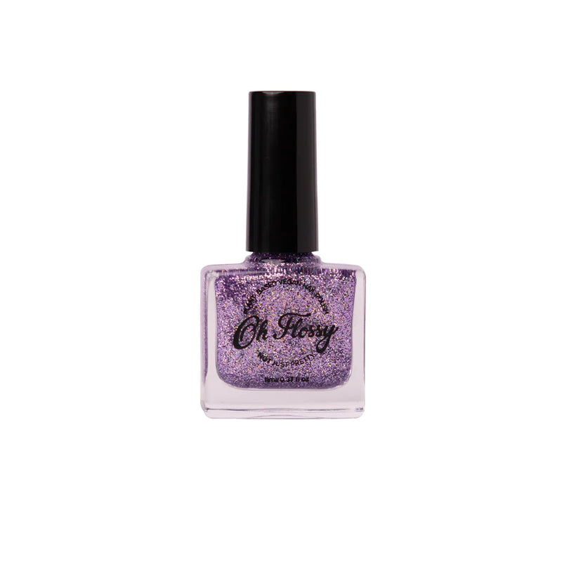 Nail Polish - Purple Glitter
