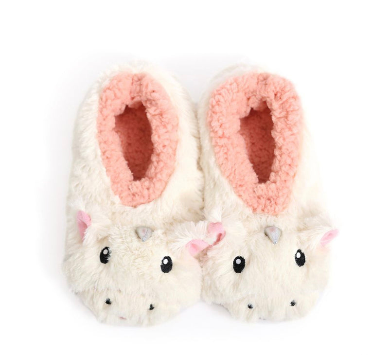 Sploshies Kids 3D Unicorn Slippers