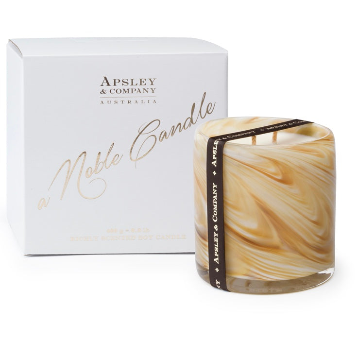 Luxury Soy Wax Candle 60hrs - Ambergris, Pink Peppercorns & Cedarwood