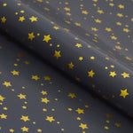 Navy Stars Gift Wrap & Box