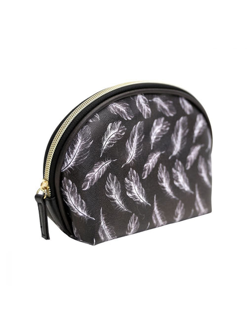 Tranquil Feather Cosmetic Bag 23cm
