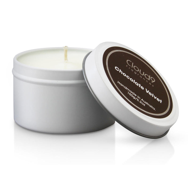Natural Soy Coconut Wax Candle 25hrs - Chocolate Velvet