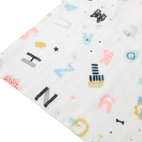 Baby Muslin Wrap - ABC