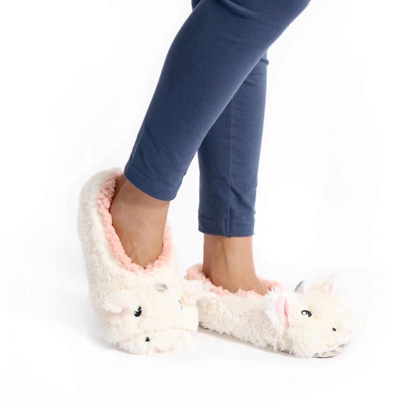 Sploshies Kids 3D Unicorn Slippers