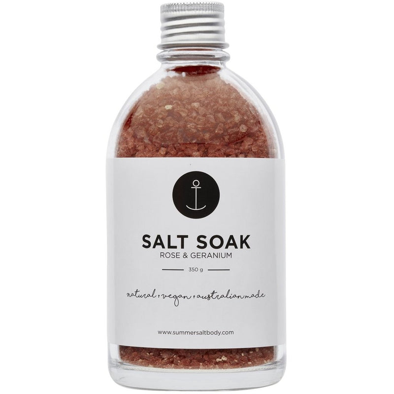 Salt Soak 350g - Rose & Geranium