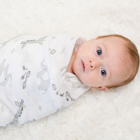 Baby Muslin Wrap - Afrique