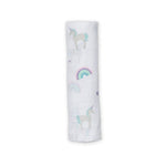 Baby Muslin Wrap - Rainbows & Unicorns