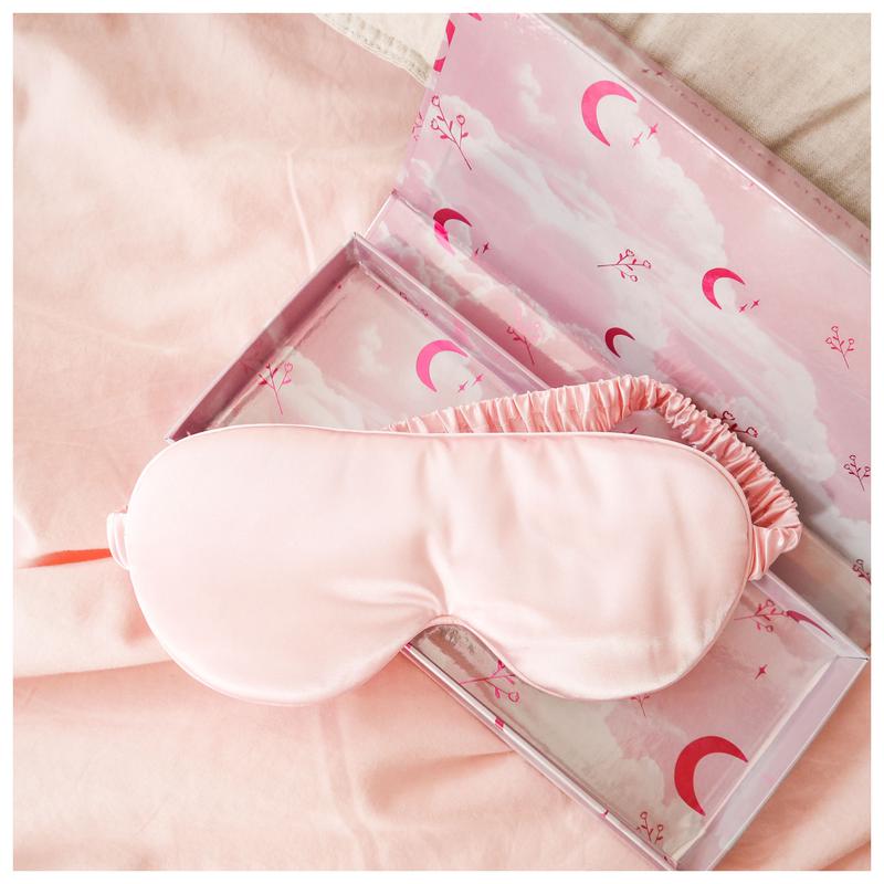 Satin Eye Mask - Rose