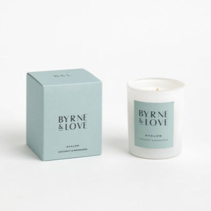 Soy Wax Candle 25hrs - Coconut & Mandarin